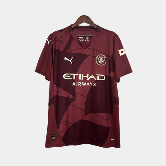 Camisa Manchester City Reserva 3 24/25 - Versão Torcedor