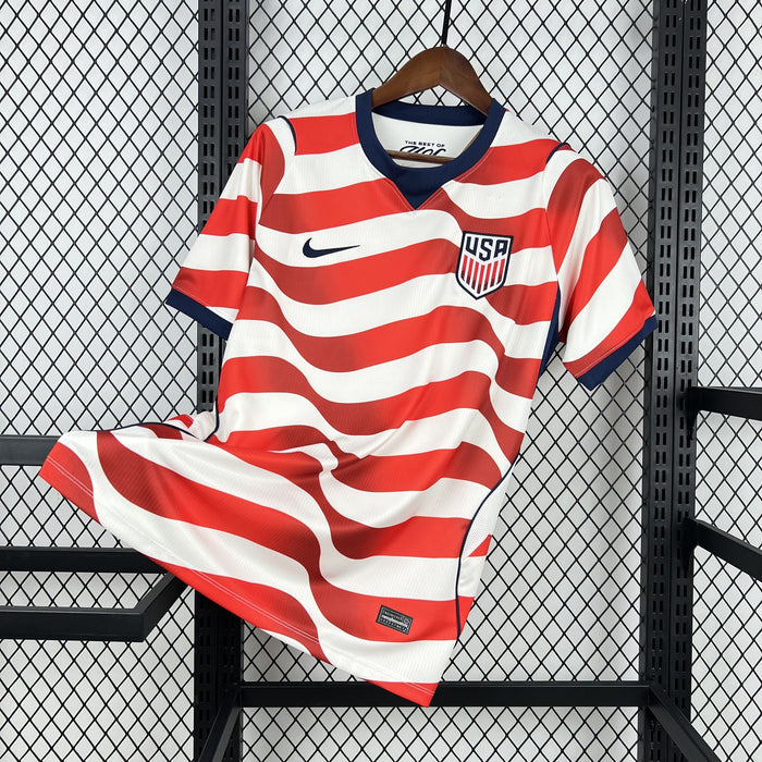 Camisa EUA Titular 26/27 Copa do Mundo - Versão Jogador