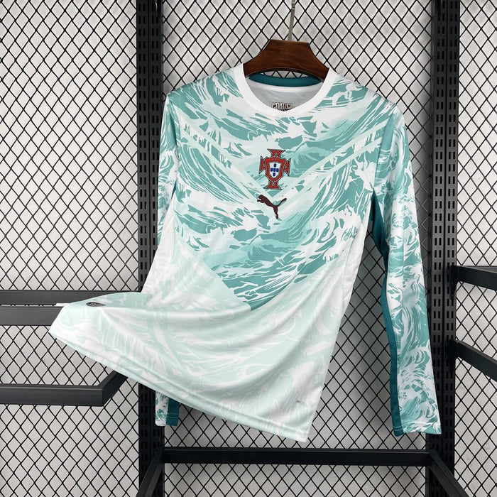 Camisa Portugal Reserva Manga Longa 26/27 - Copa Do Mundo