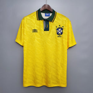 Camisa Brasil Titular 91/93 - Versão Retro