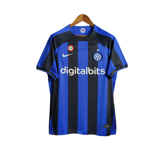 Camisa Inter de Milão Titular 22/23 - Versão Torcedor