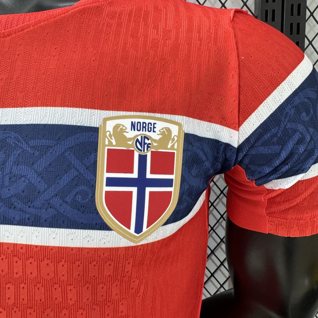 Camisa Noruega Titular 26/27 Versão Jogador- Copa do Mundo