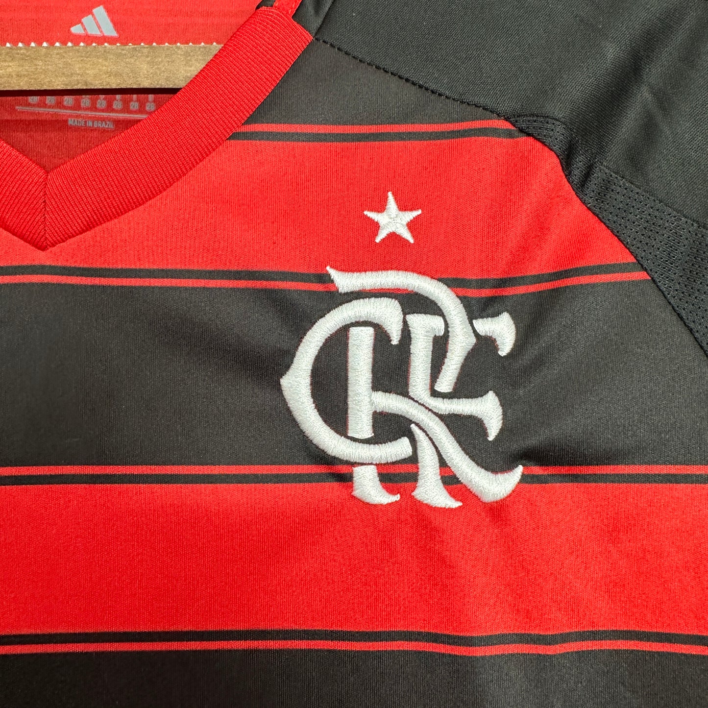 Kit Infantil Flamengo Manga Longa Titular 25/26