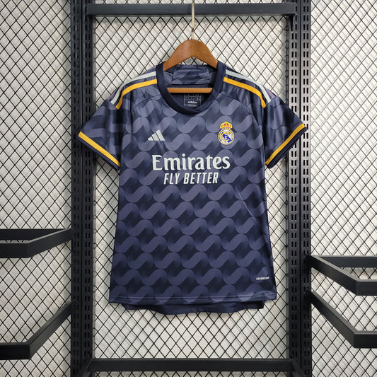 Camisa Real Madrid Reserva 23/24 - Versão Feminina
