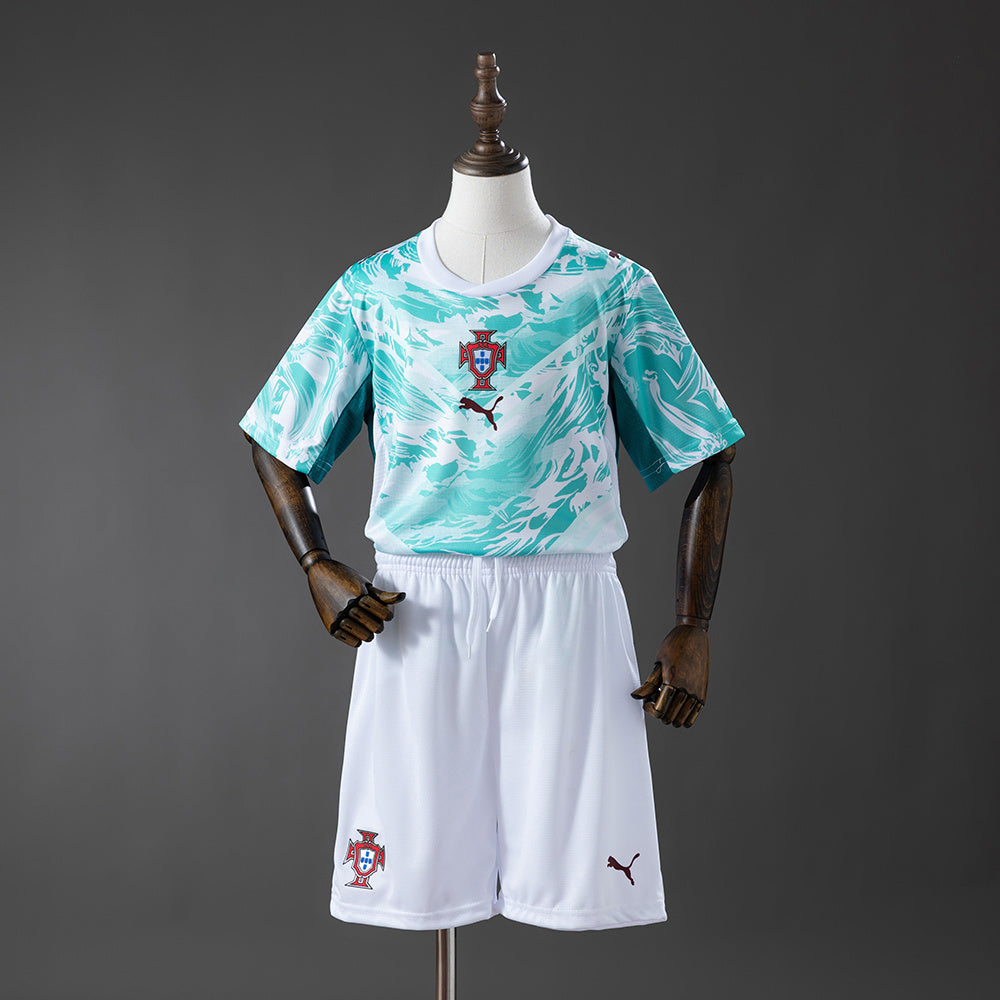Kit Infantil Portugal Reserva 26/27 - Copa do Mundo