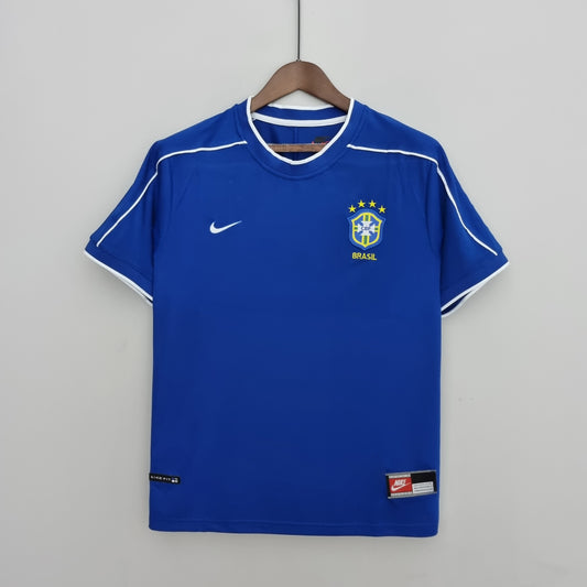 Camisa Brasil Reserva 1998 - Versão Retro