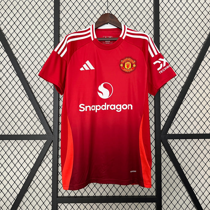 Camisa Manchester United Titular 24/25 - Versão Torcedor
