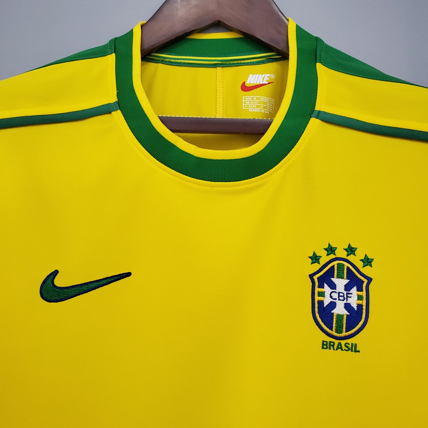 Camisa Seleção Titular 1998 - Versão Retro
