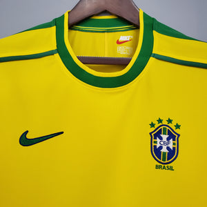 Camisa Brasil Titular 1998 - Versão Retro