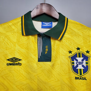 Camisa Brasil Titular 91/93 - Versão Retro