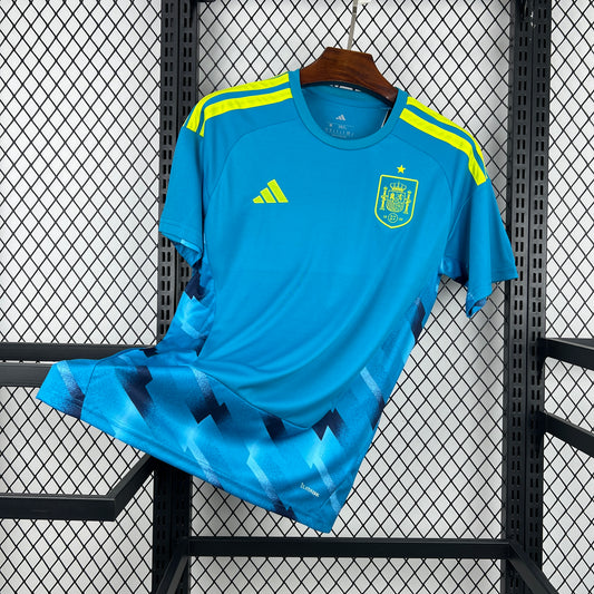 Camisa Espanha Goleiro 26/27 Versão Jogador - Copa Do Mundo