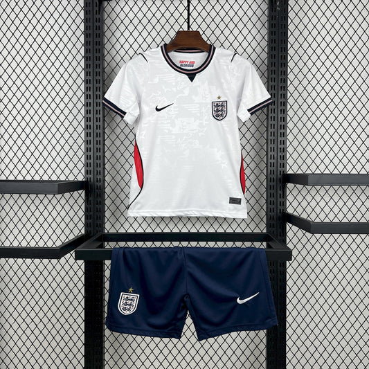 Kit Infantil Inglaterra Titular 25/26 Copa do Mundo