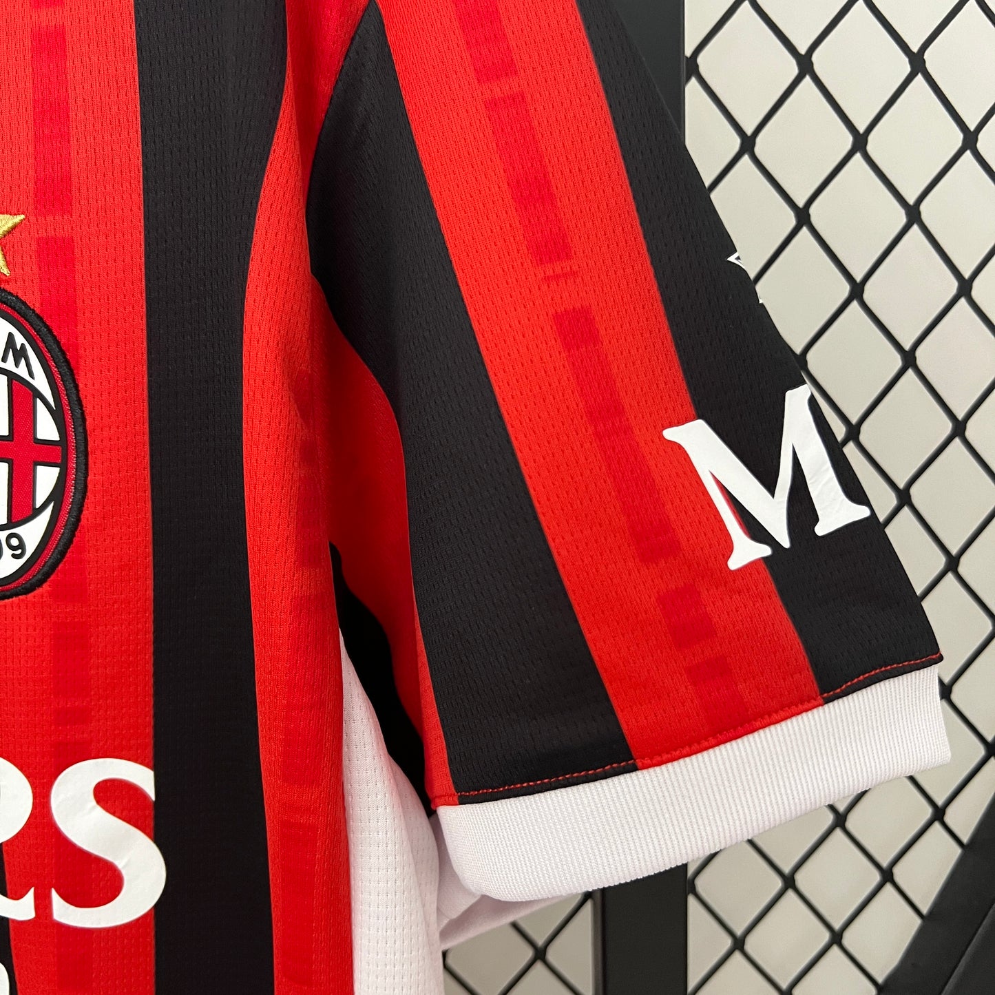 Camisa Milan Titular 24/25 - Versão Torcedor