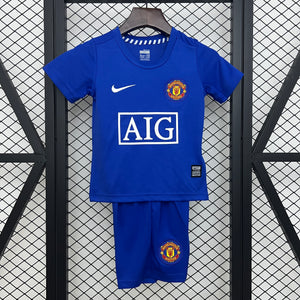 Kit Infantil Manchester United Reserva 08/09 Retro