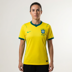 Camisa Brasil Titular 26/27 - Copa do Mundo - Versão Feminina