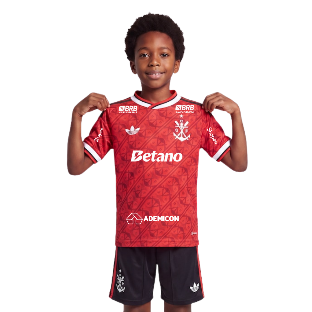 Kit Infantil Flamengo 3 26/27