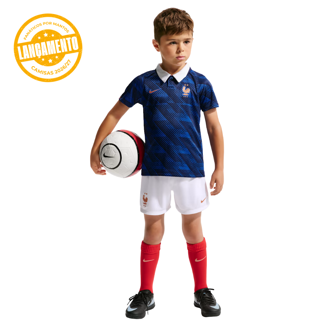Kit Infantil França FWC 2026 Home