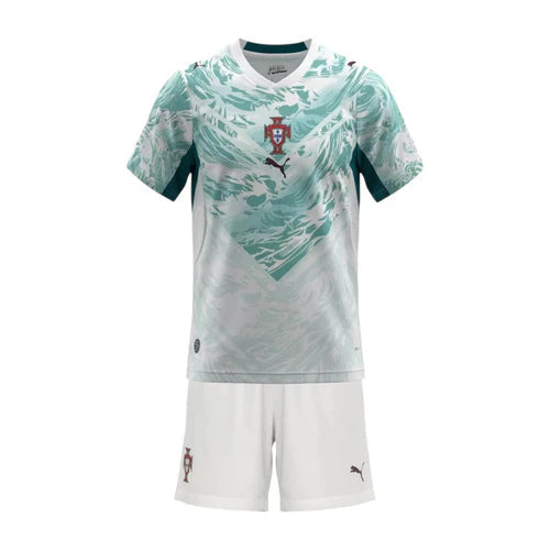 Kit Infantil Portugal Reserva 26/27 - Copa do Mundo