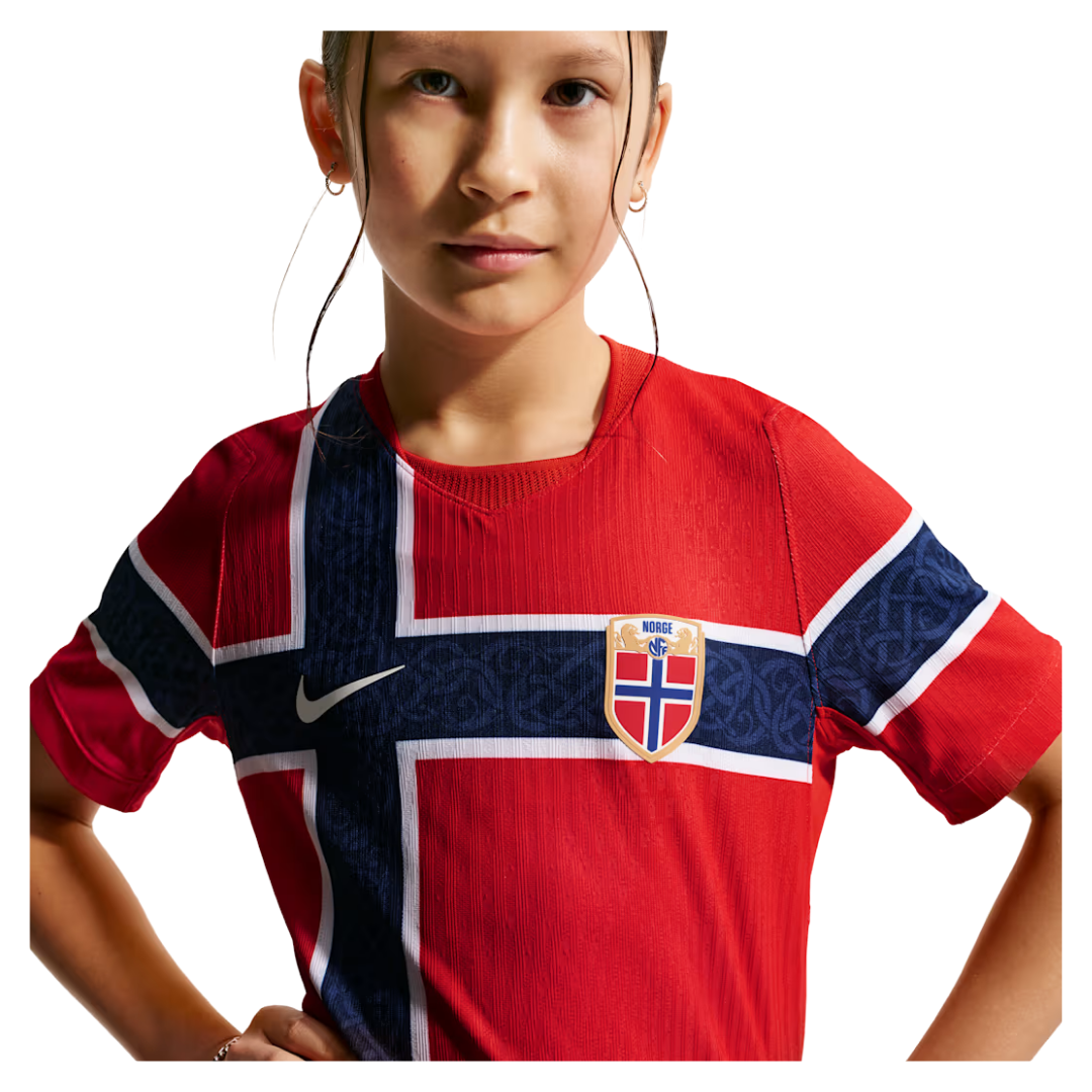 Kit Infantil Noruega Titular 26/27 - Copa do Mundo