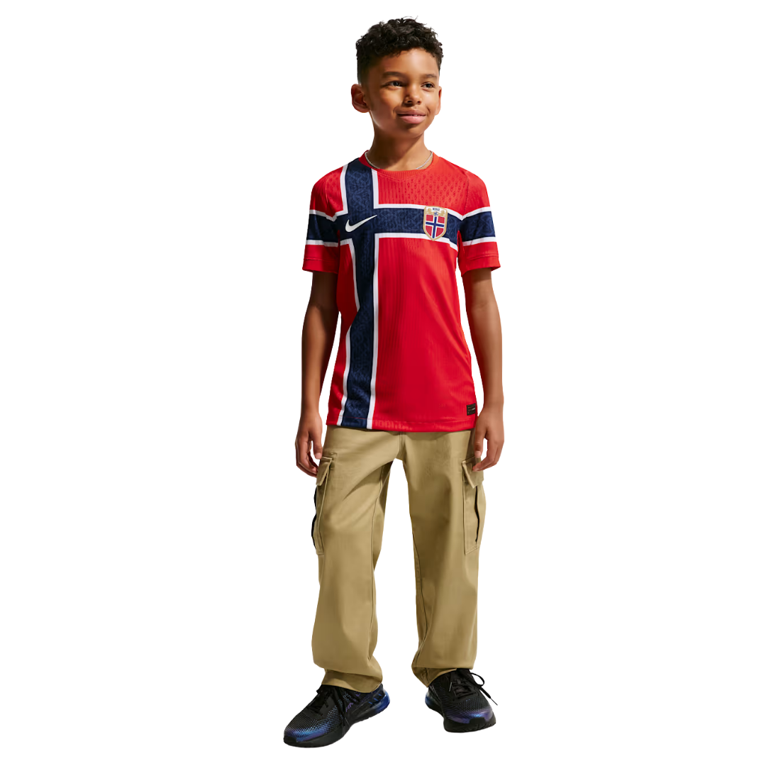 Kit Infantil Noruega Titular 26/27 - Copa do Mundo