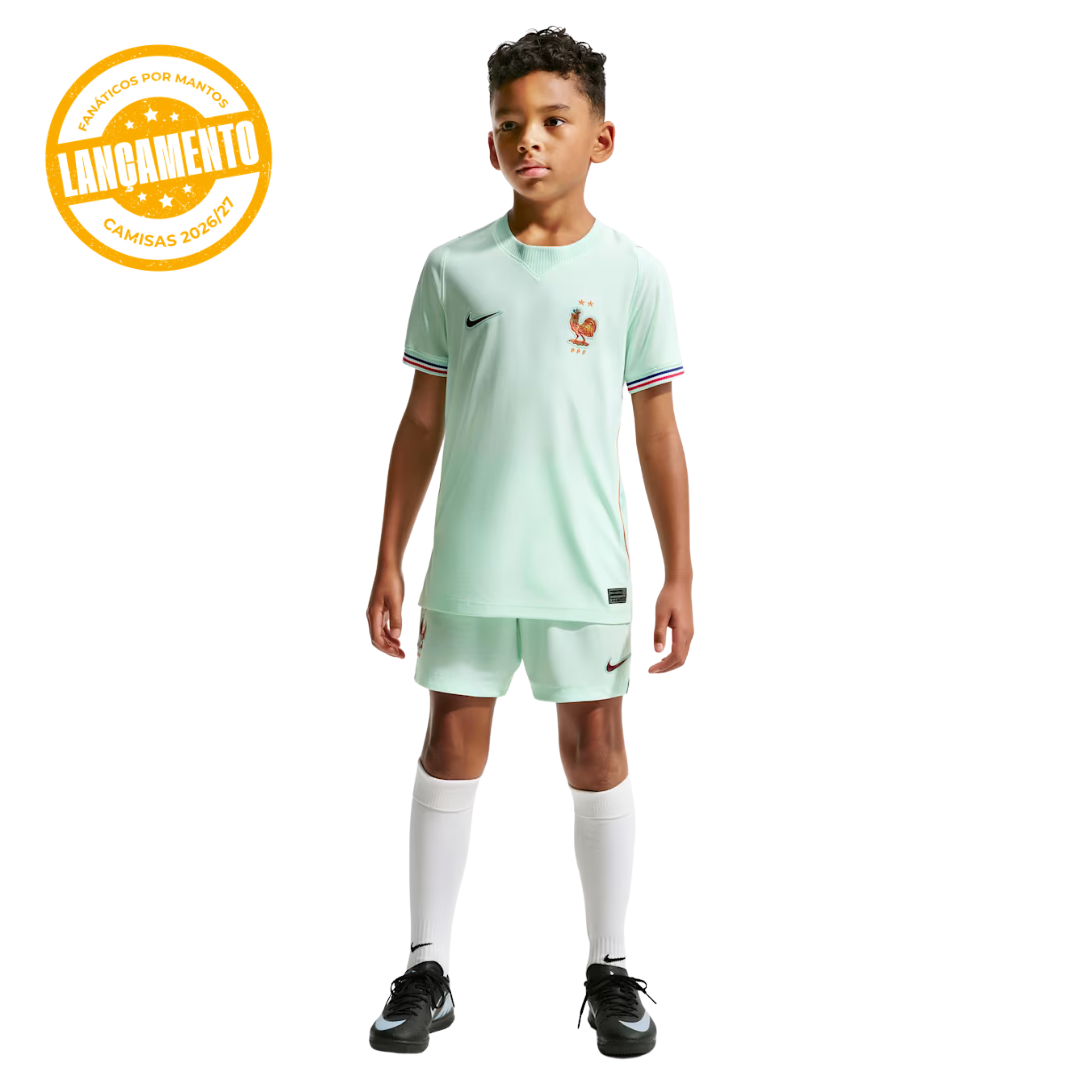 Kit Infantil França FWC 2026 Away