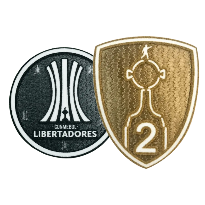 Patches Libertadores 2 Troféus