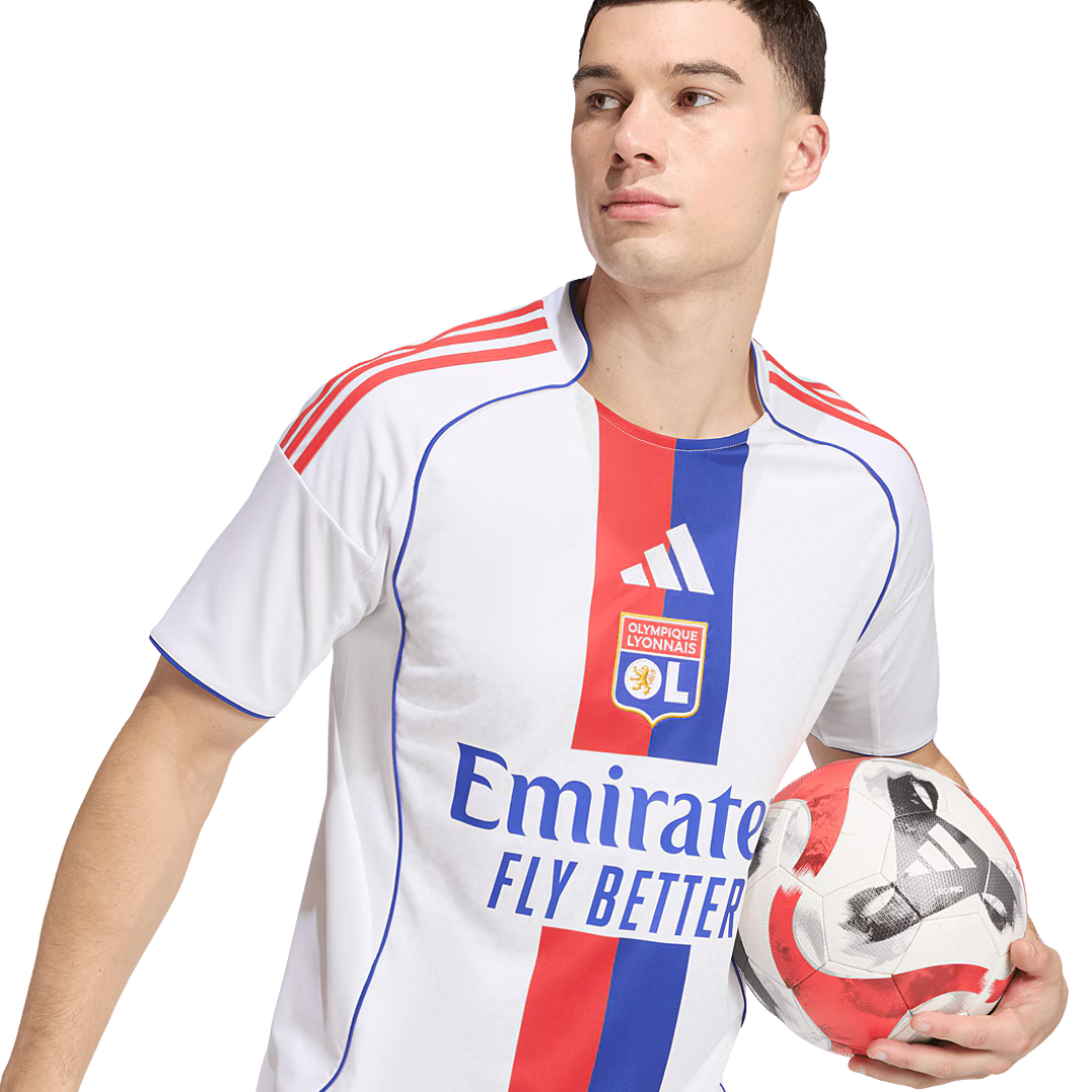 Camisa Olympique Lyonnais Titular 25/26 - Torcedor