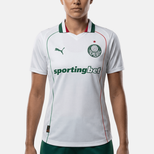 Camisa Feminina Palmeiras Reserva 26/27 -  Versão Torcedor