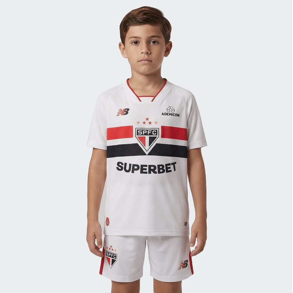 Kit Infantil São Paulo Titular 26/27