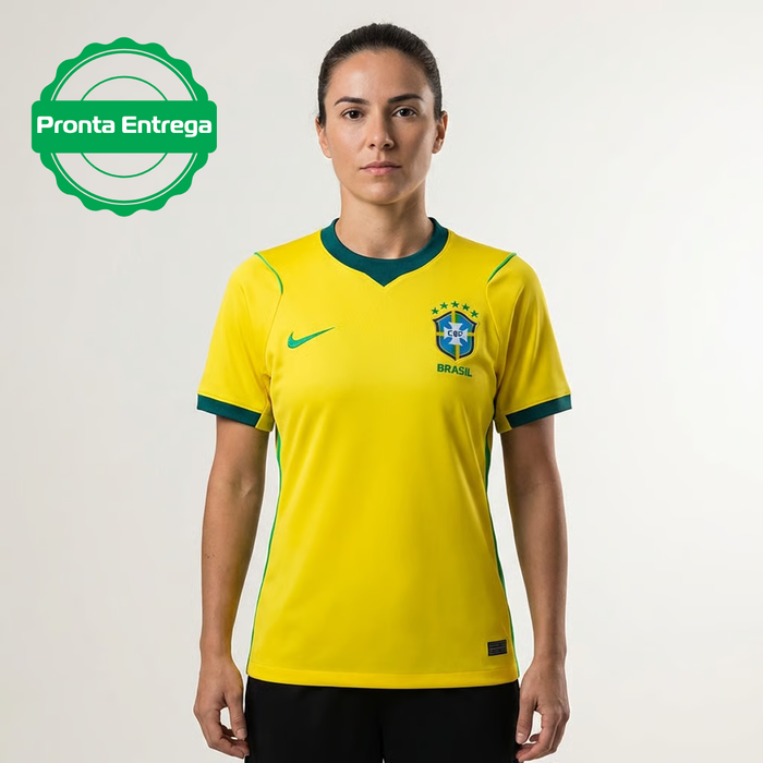 Camisa Brasil Titular 26/27 - Versão Feminina - PRONTA ENTREGA