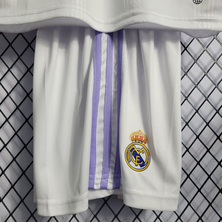 Kit Infantil Real Madrid Titular 22/23 - Boutique do Boleiro