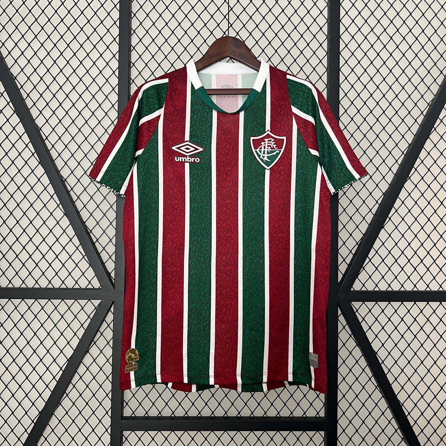 Camisa Fluminense Titular + Patrocínios 24/25 - Versão Torcedor
