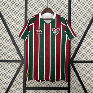 Camisa Fluminense Titular + Patrocínios 24/25 - Versão Torcedor