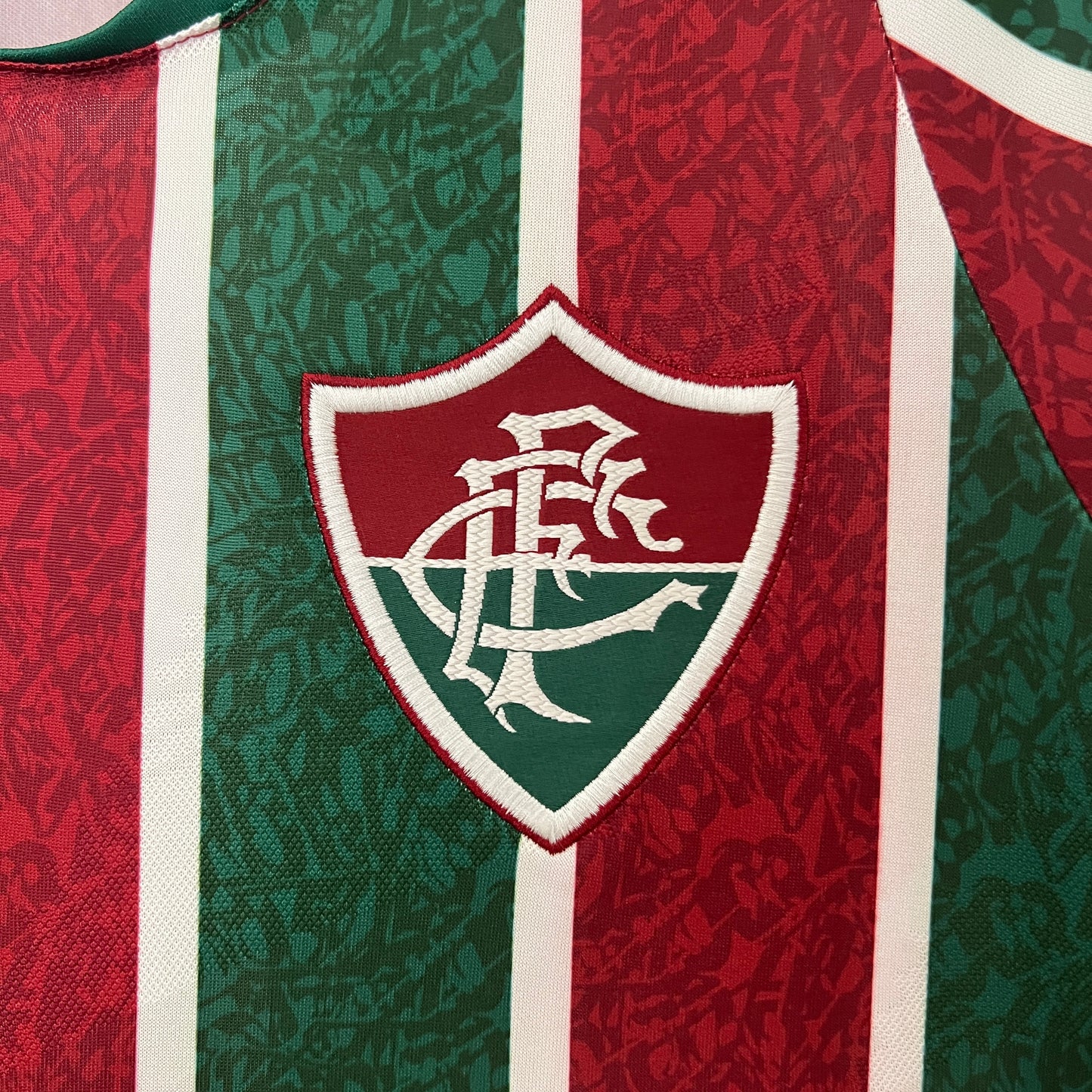 Camisa Fluminense Titular + Patrocínios 24/25 - Versão Torcedor