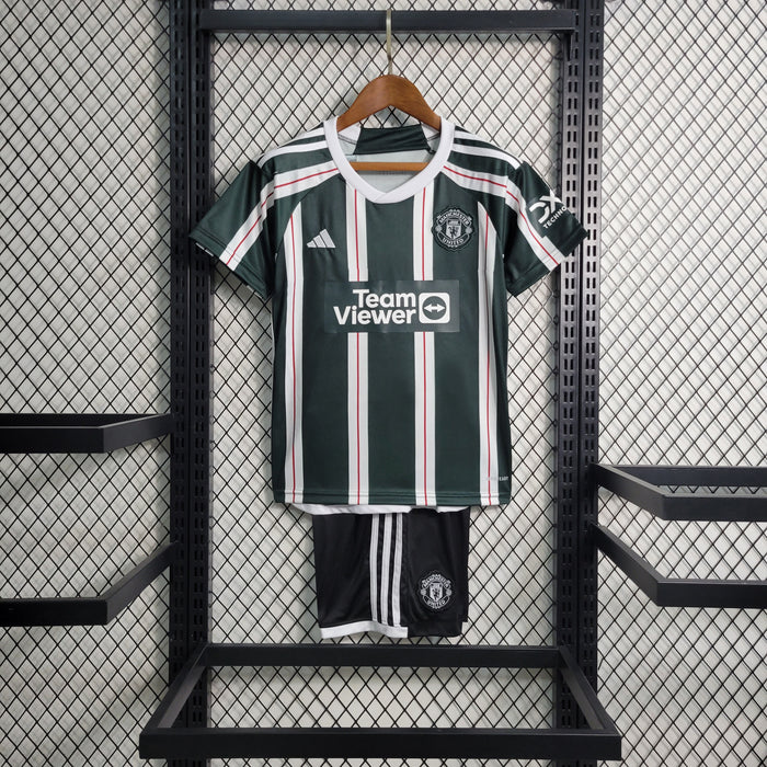 Kit Infantil Manchester United Titular 23/24