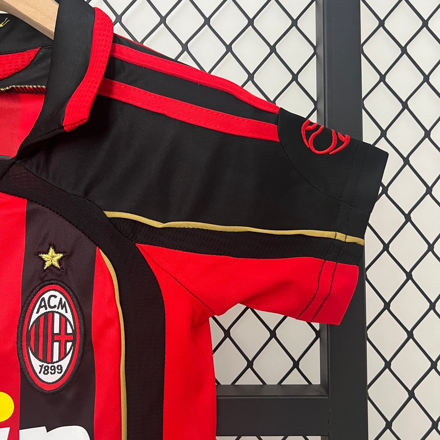 Kit Infantil Milan Titular 06/07 - Versão Retro