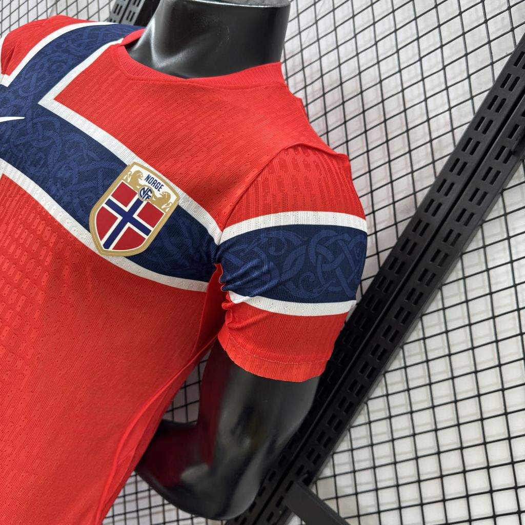 Camisa Noruega Titular 26/27 Versão Jogador- Copa do Mundo