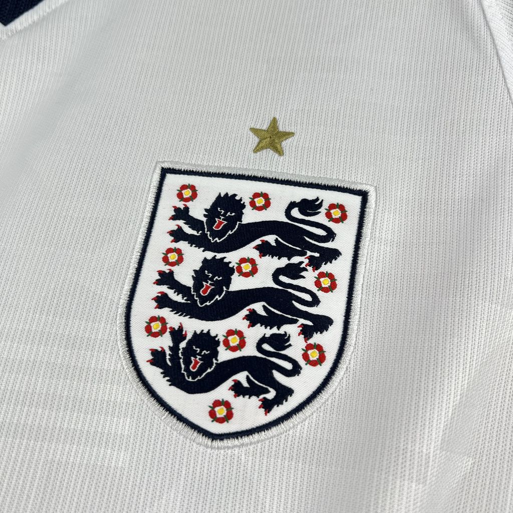Camisa Inglaterra Titular Manga Longa 26/27 - Copa Do Mundo
