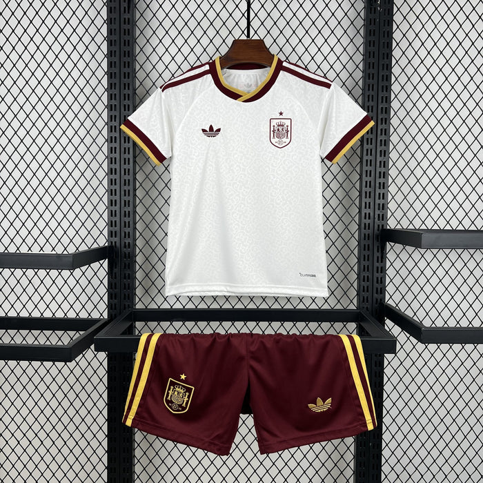 Kit Infantil Espanha Reserva 26/27 - Copa do Mundo