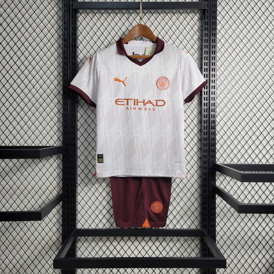 Kit Infantil Manchester City 2 23/24
