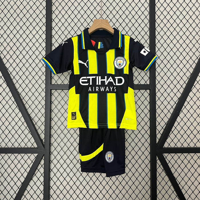 Kit Infantil Manchester City Reserva 24/25