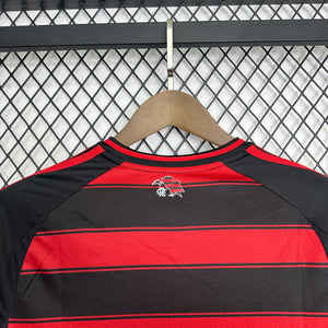 Kit Infantil Flamengo Manga Longa Titular 25/26