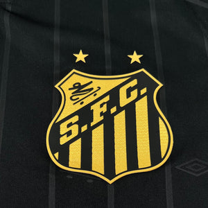 Camisa Santos Edição Especial Charlie Brown Preta 24/25 - Versão Torcedor