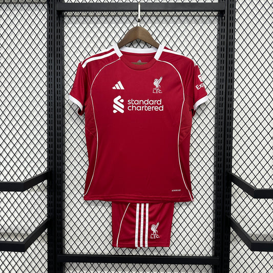 Kit Infantil Liverpool Titular 25/26