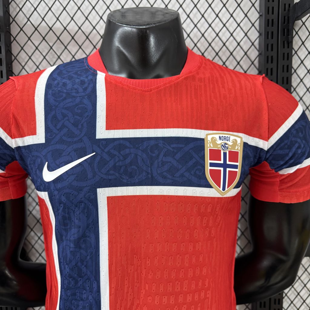 Camisa Noruega Titular 26/27 Versão Jogador- Copa do Mundo