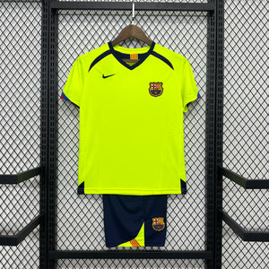Kit Infantil Barcelona Reserva 05/06- Versão retro