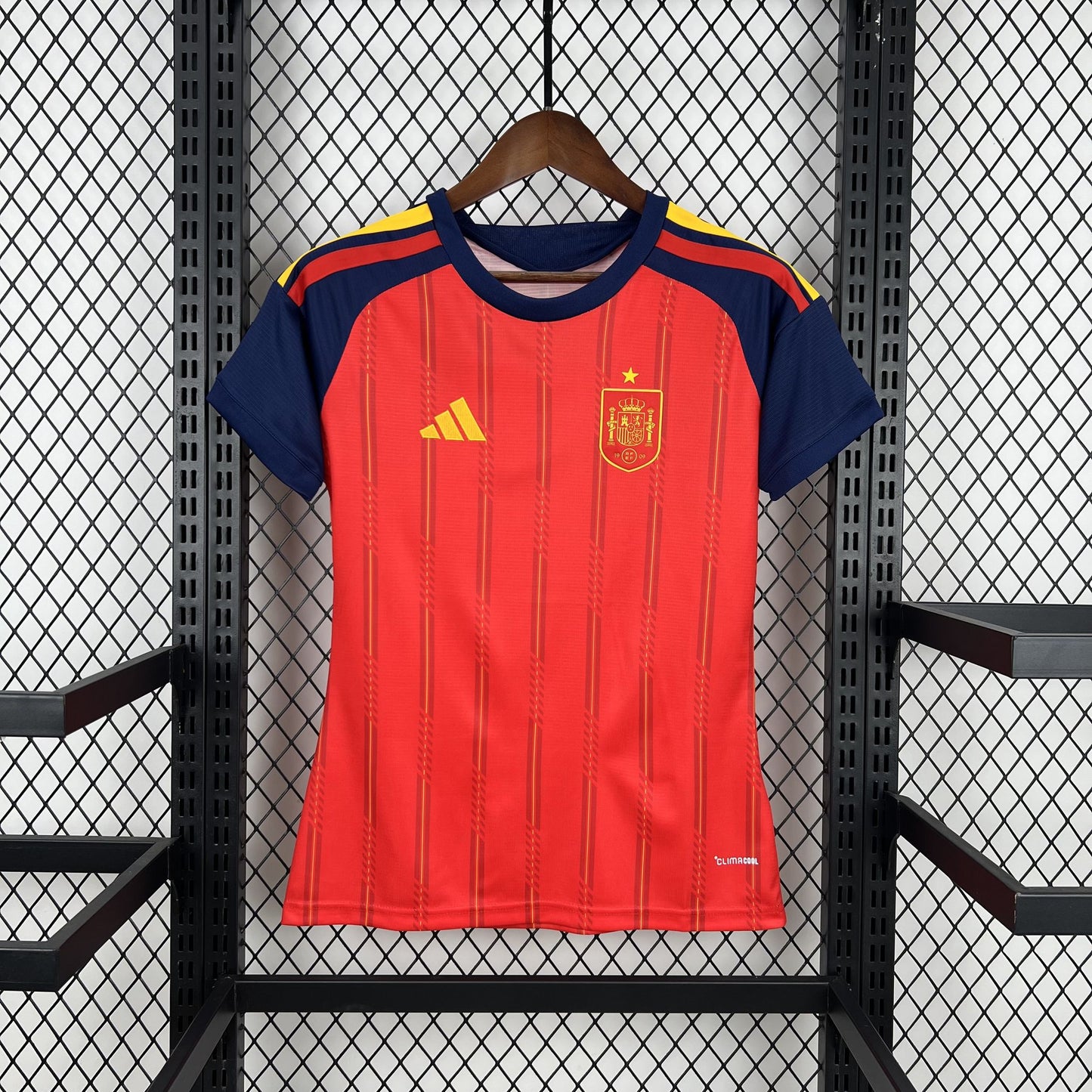 Camisa Espanha Titular Feminina 26/27 - Copa Do Mundo