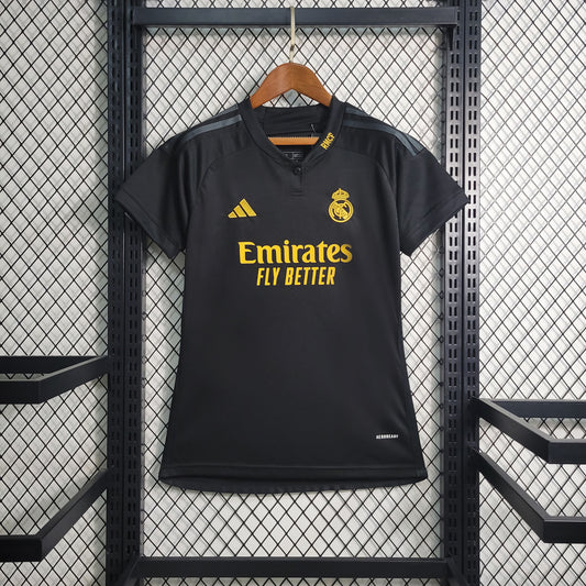 Camisa Real Madrid Reserva 23/24 - Versão Feminina