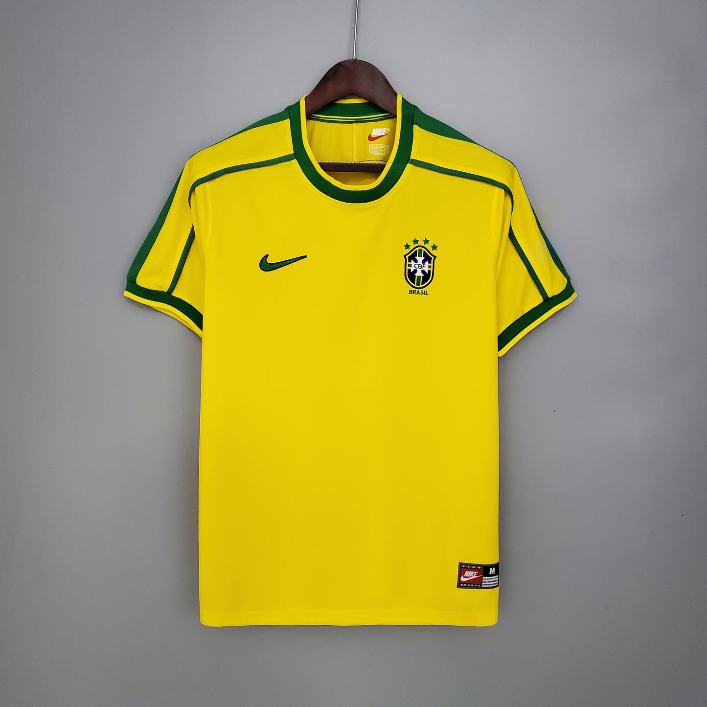 Camisa Seleção Titular 1998 - Versão Retro