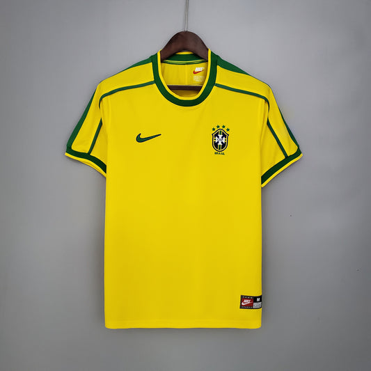 Camisa Brasil Titular 1998 - Versão Retro